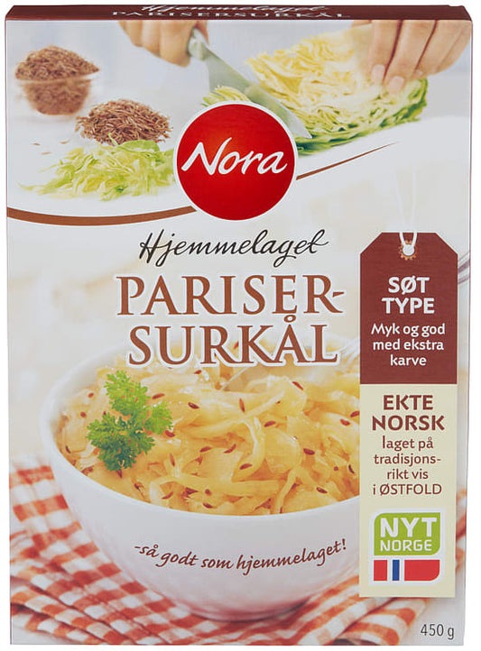 Parisian sauerkraut Homemade 450g Nora