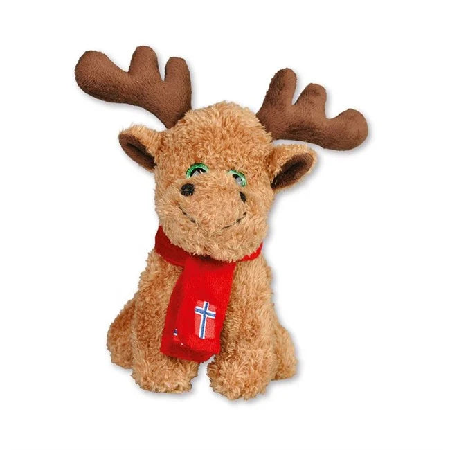 Plush Elk w/glitter eyes, Medium