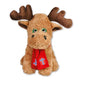 Plush Elk w/glitter eyes, Large