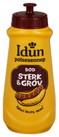 Pølsesennep Bod Sterk & Grov 490g Idun