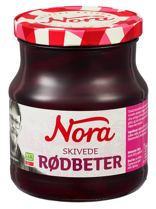 Rote Bete geschnitten 580g Nora