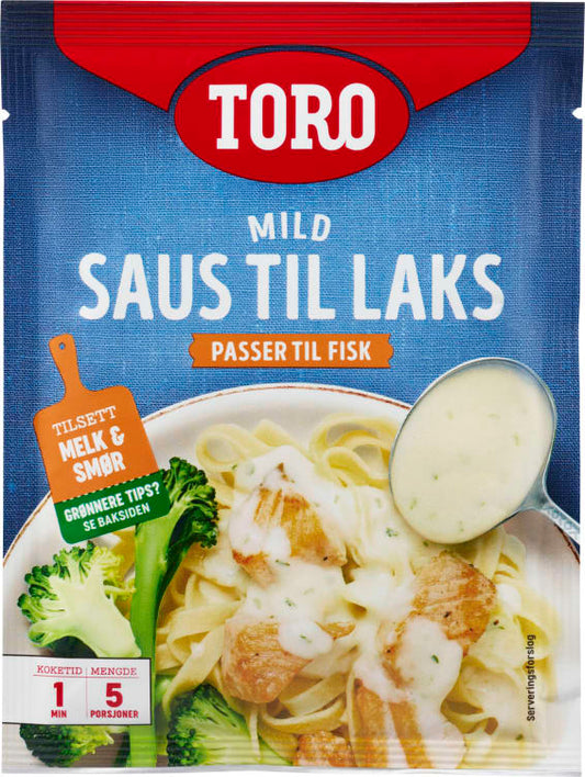 Saus Til Laks Mild 39g Toro