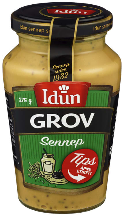 Senf grob 275g Idun