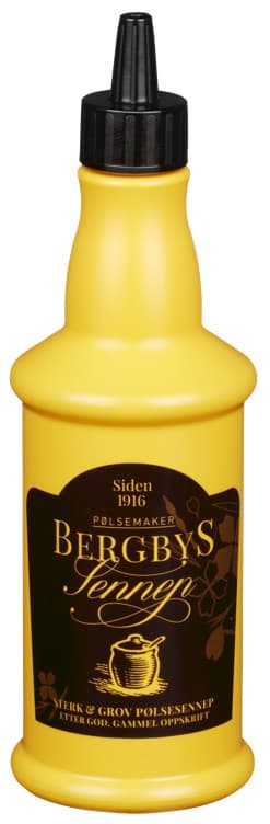 Sennep Sterk 465g Bergbys