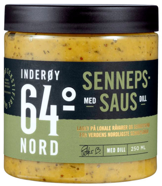 Sennepsaus m/Dill 250ml Inderøy 64° Nord