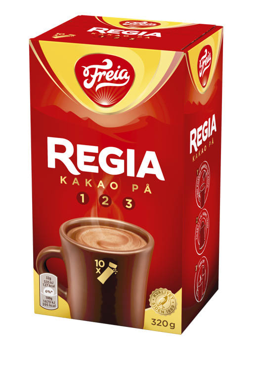 Sjokoladedrikk 10pk 320g Regia