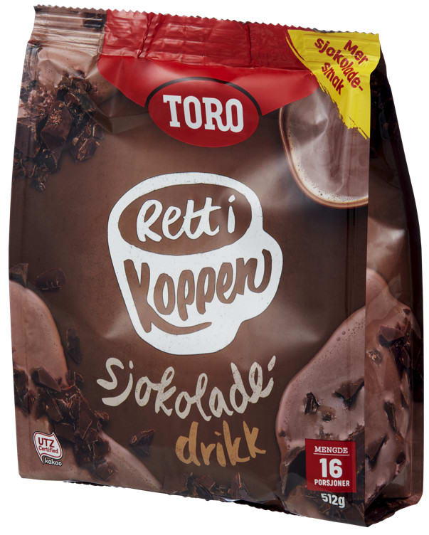 Sjokoladedrikk Refill 512g Rett i Koppen