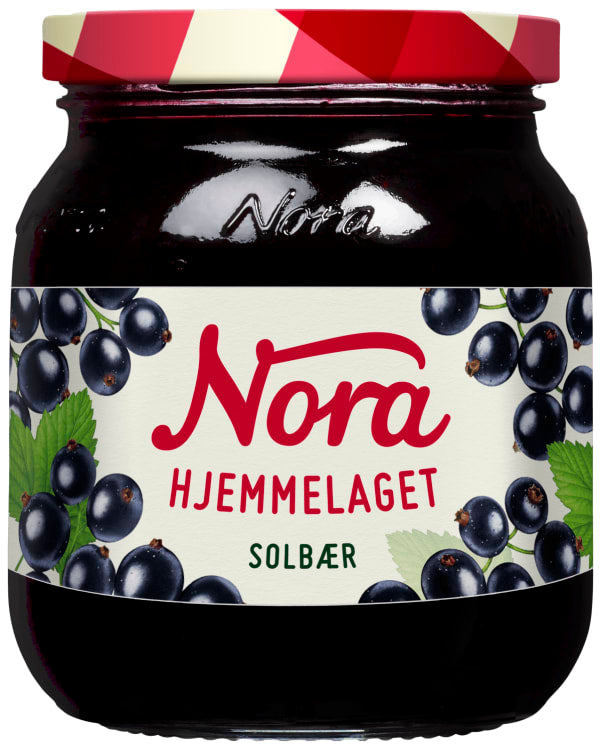 Solbærsyltetøy Hjemmelaget 400g Nora