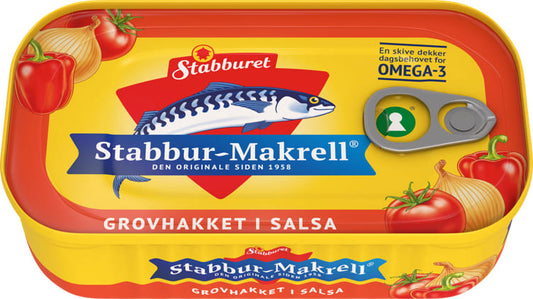 Stabbur Makrele gehackt in Salsa 110g