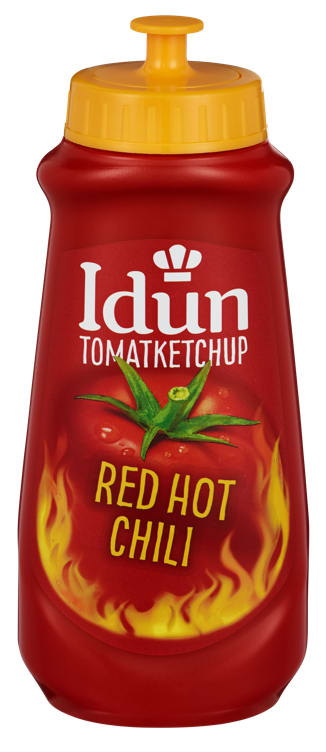 Tomato ketchup Hot Chili 530g Idun