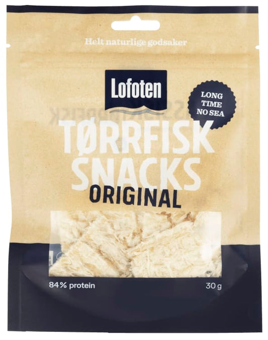 Dried fish snacks Original 30g Lofoten