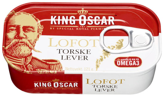 Torskelever 121g King Oscar