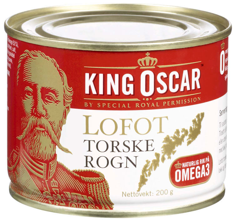 Cod roe 200g King Oscar