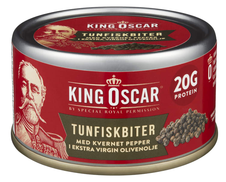 Tuna Olive Oil Pepper 85g King Oscar