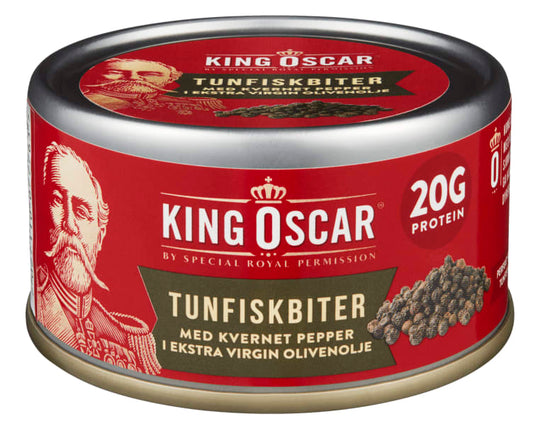 Tunfisk Olivenolje Pepper 85g King Oscar