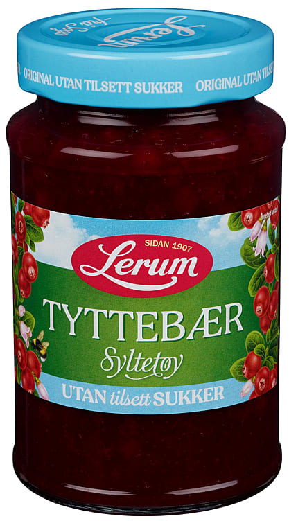 Tyttebærsyltetøy Original U/Sukker 430g