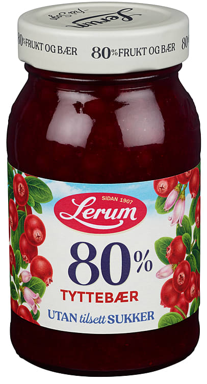 Cranberry Jam Without Sugar 330g Lerum