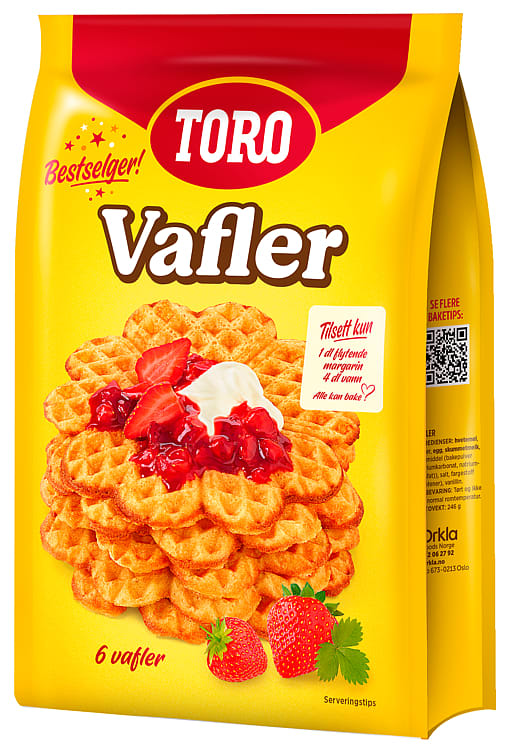 Vafler Mix 246g Toro