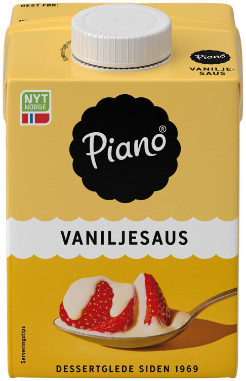 Vanillesoße 0,5L Piano