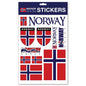 A4 Ark med klistremerker, Flagg - NorwegianShop24