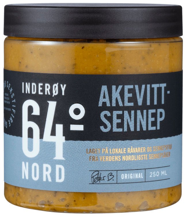 Akevittsennep 250ml Inderøy 64° Nord - NorwegianShop24