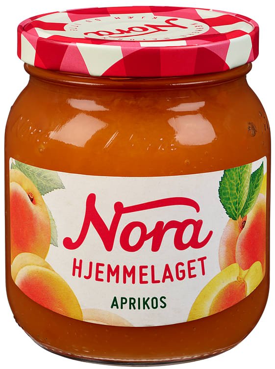 Aprikossyltetøy Hjemmelaget 400g Nora - NorwegianShop24