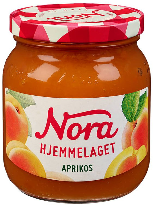 Aprikossyltetøy Hjemmelaget 400g Nora - NorwegianShop24