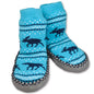 Baby mokasin, Blå, str. 22 - 26 - NorwegianShop24