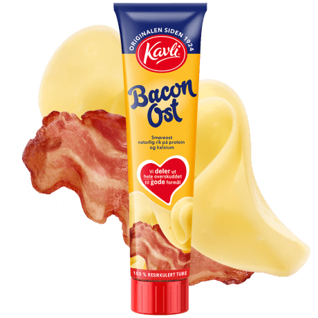 Baconost 175g Tube Kavli - NorwegianShop24