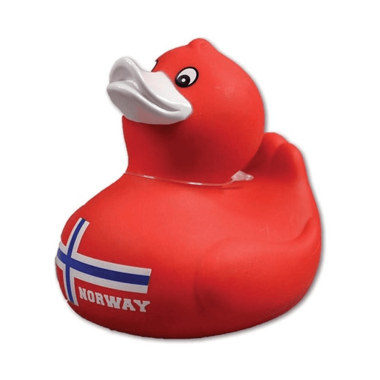 Badeand, Rød, Flagg - NorwegianShop24