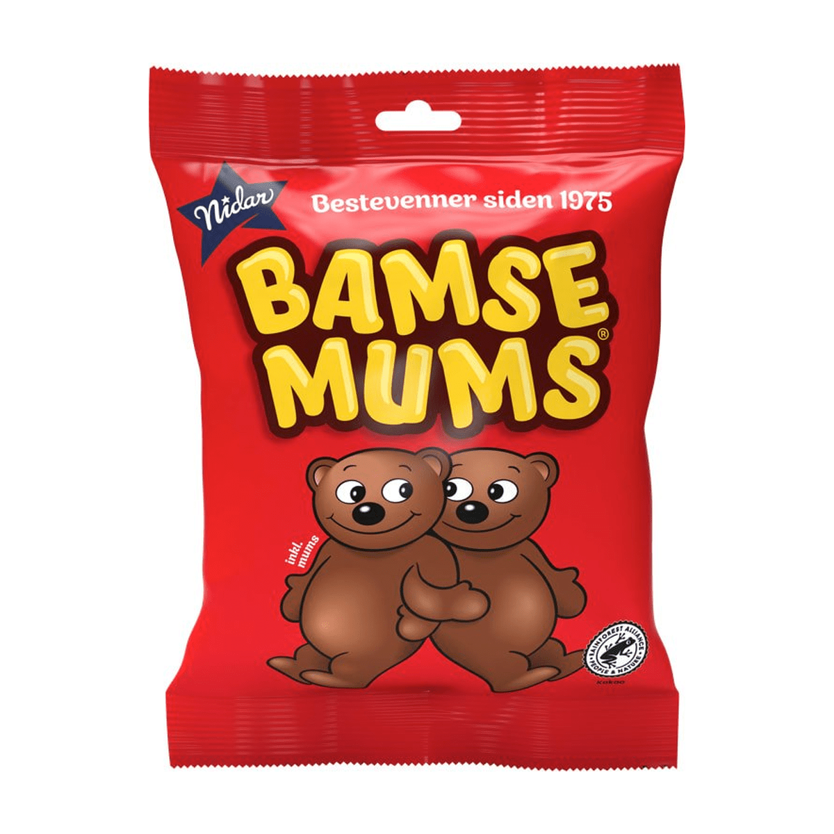 Bamsemums 115g Nidar - NorwegianShop24