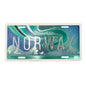 Bilskilt, Norway Nordlys tegnet, 30x15, foliert - NorwegianShop24