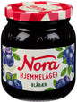 Blåbærsyltetøy Hjemmelaget 400g Nora - NorwegianShop24