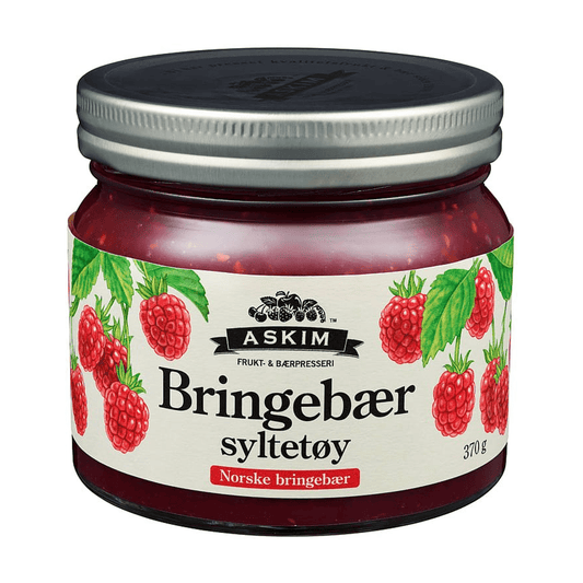 Bringebærsyltetøy 370g Askim - NorwegianShop24