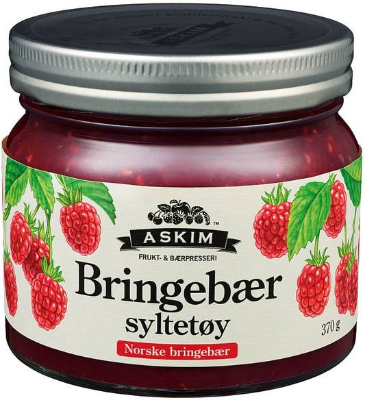 Bringebærsyltetøy 370g Askim - NorwegianShop24