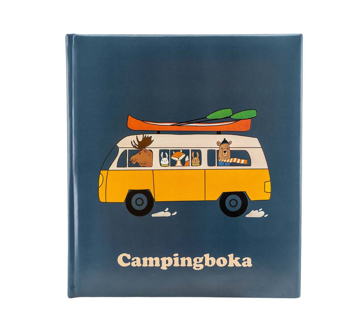Campingboka, mørk blå - NorwegianShop24