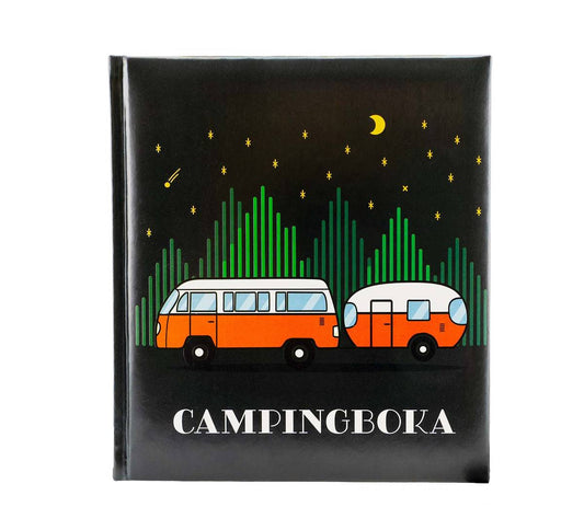 Campingboka, sort - NorwegianShop24
