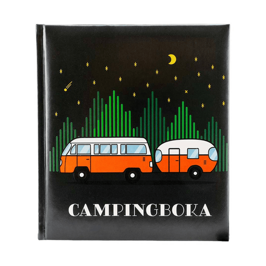 Campingboka, sort - NorwegianShop24