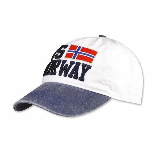 Cap, 05 Norway, Hvit - NorwegianShop24