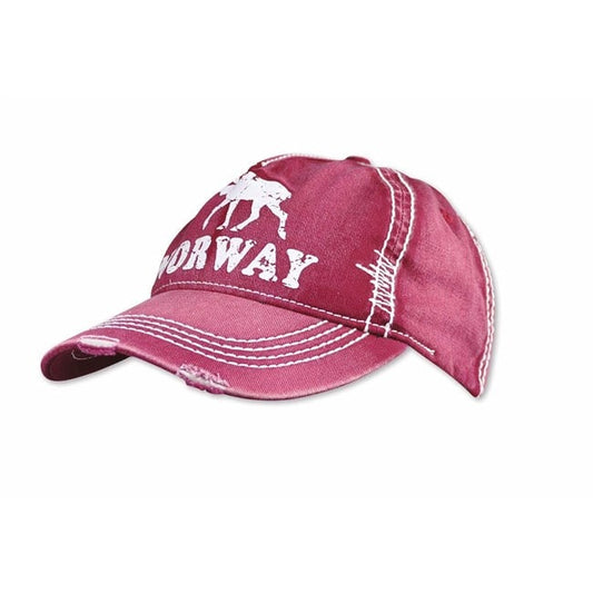 Cap, Elg, Rød - NorwegianShop24