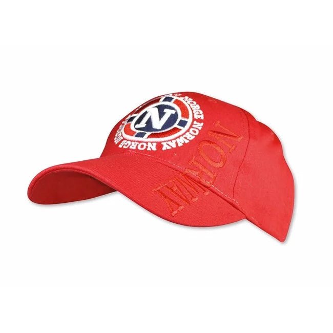 Cap, N, Rød - NorwegianShop24