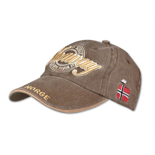 Cap, Wash, Brun - NorwegianShop24