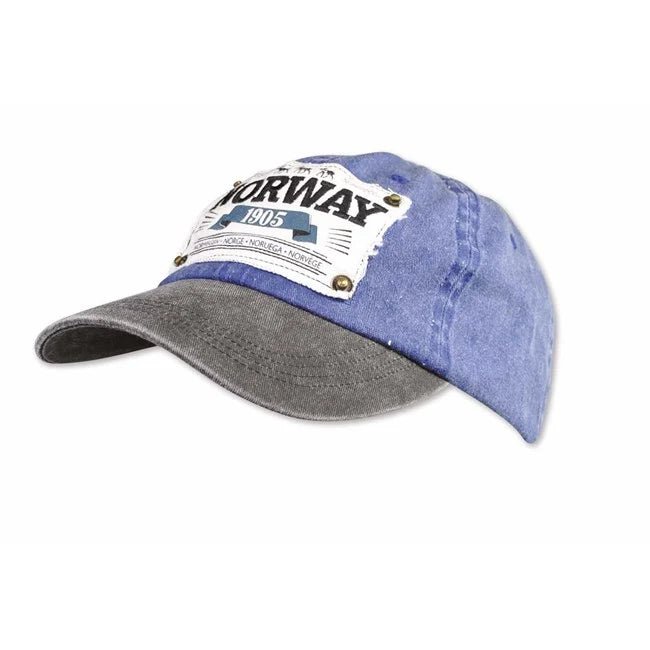 Cap, Wash, Norway 1905, Blå - NorwegianShop24