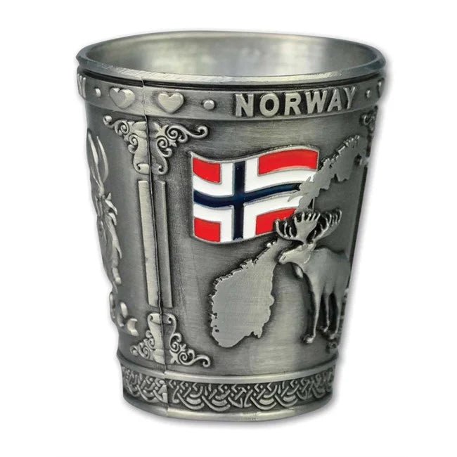 Drammebeger, Metall, Viking, Norway - NorwegianShop24