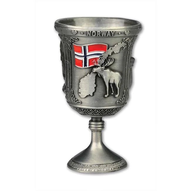 Drammebeger på stett, Metall - NorwegianShop24