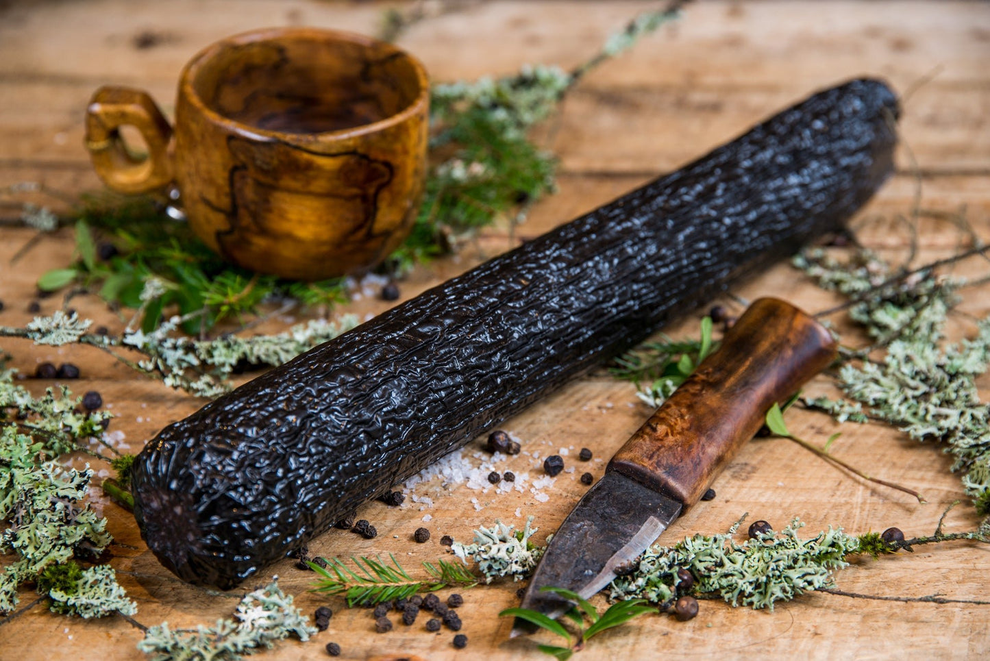 Elgpølse 280g - NorwegianShop24