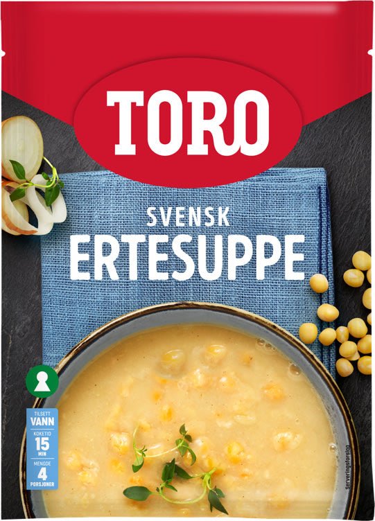 Ertesuppe Svensk Toro - NorwegianShop24