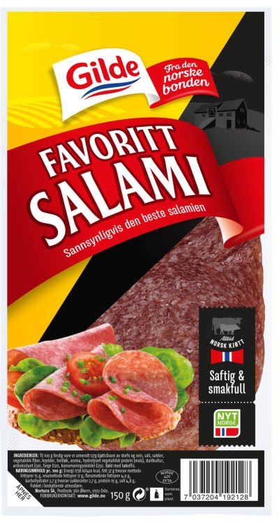 Favorittsalami 150g - NorwegianShop24