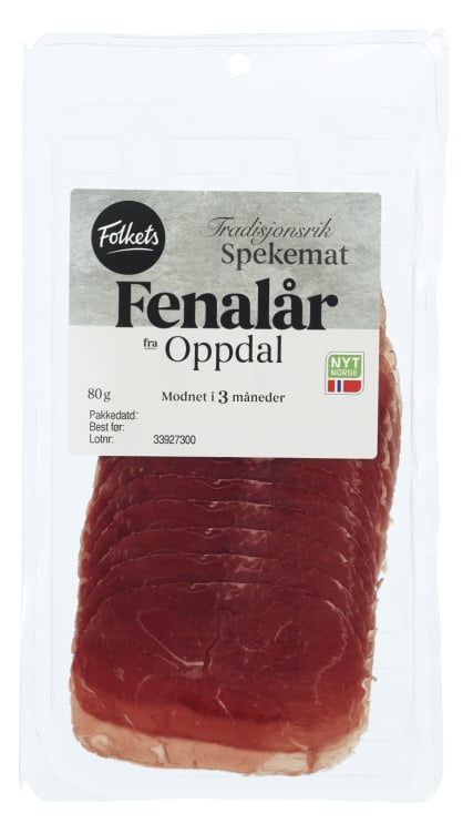 Fenalår Oppdal Skivet 80g - NorwegianShop24