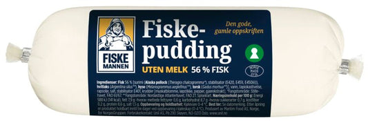 Fiskepudding Pølse U/Melk 400g Fiskemann - NorwegianShop24